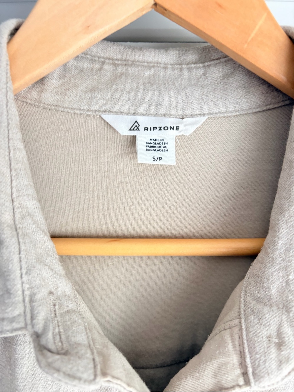 Women's Ripzone Beige lined Button-Up Shacket - Picture 4 of 7